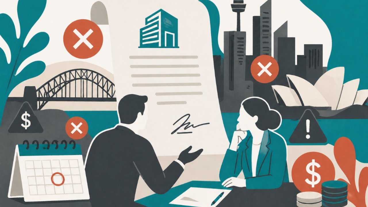Five Costly Mistakes Tenants Make When Negotiating a Commercial Lease in Sydney